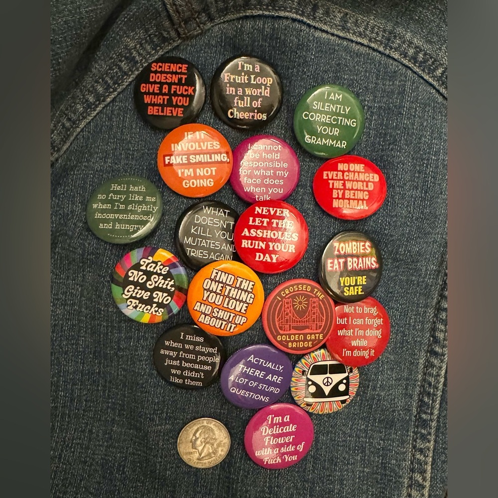 Collection of pins